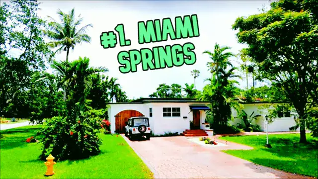 Best Places in Florida for Latinos: Top 10 Towns and Suburbs to Consider 13 Tree-lined boulevards in Miami Springs with vintage homes