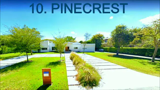 Best Places in Florida for Latinos: Top 10 Towns and Suburbs to Consider 4 Tree-lined street in an upscale Miami suburb